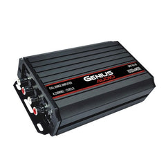 Genius Audio GMX-60.4D Mini Extreme Nano Compact Amplificador de audio para  coche 4 canales 1000 vatios Max Clase D 2-Ohm estable con sistema de