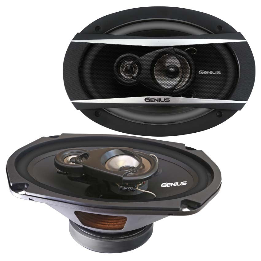 6x9'' COAXIAL 3-WAY FULL RANGE SPEAKER 420WMAX