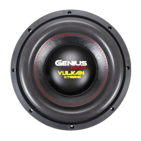 12"  VULKAN SERIES SUBWOOFER 4000WMAX / 2000 WRMS DUAL COIL 4 OHM VOICE COIL FLAT ALUMINUM WIRE