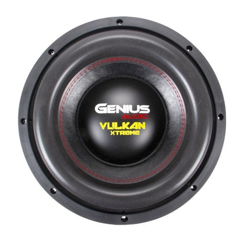 12"  VULKAN SERIES SUBWOOFER 4000WMAX / 2000 WRMS DUAL COIL 2 OHM VOICE COIL FLAT ALUMINUM WIRE