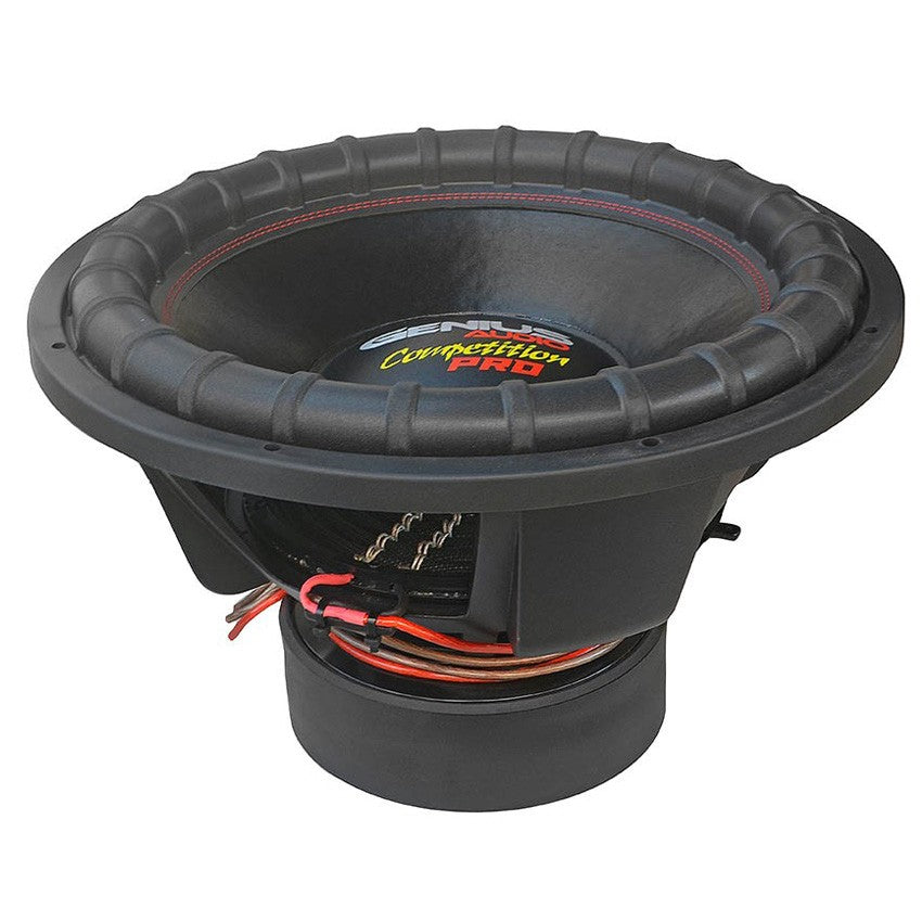 18" COMPETITION SERIES SUBWOOFER 4000 WMAX /2000 WRMS DUAL COIL 2 OHM VOICE COIL ROUND COPPER WIRE
