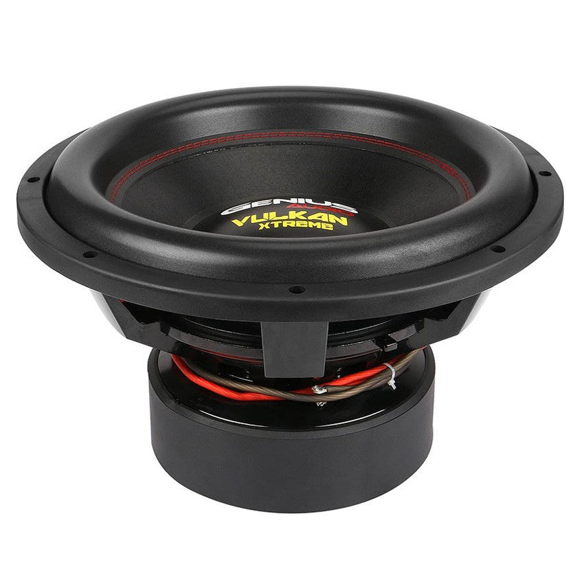 15" VULKAN SERIES SUBWOOFER 4000WMAX / 2000 WRMS DUAL COIL 2 OHM VOICE COIL FLAT ALUMINUM WIRE
