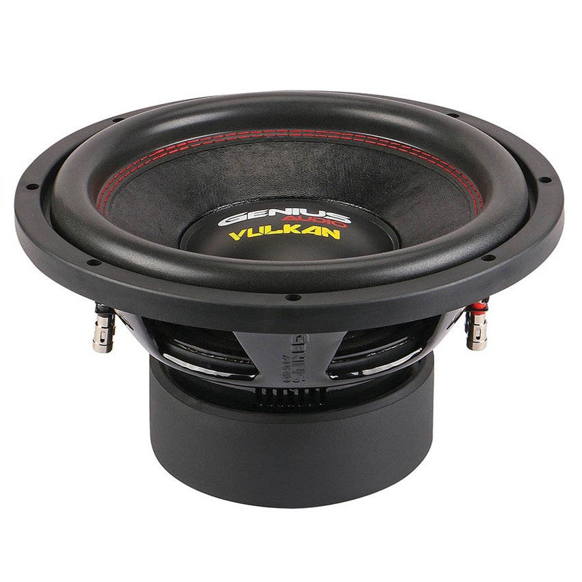 12" VULKAN SERIES SUBWOOFER  1400 WMAX / 700 WRMS DUAL COIL 4 OHM VOICE COIL ROUND COPPER WIRE