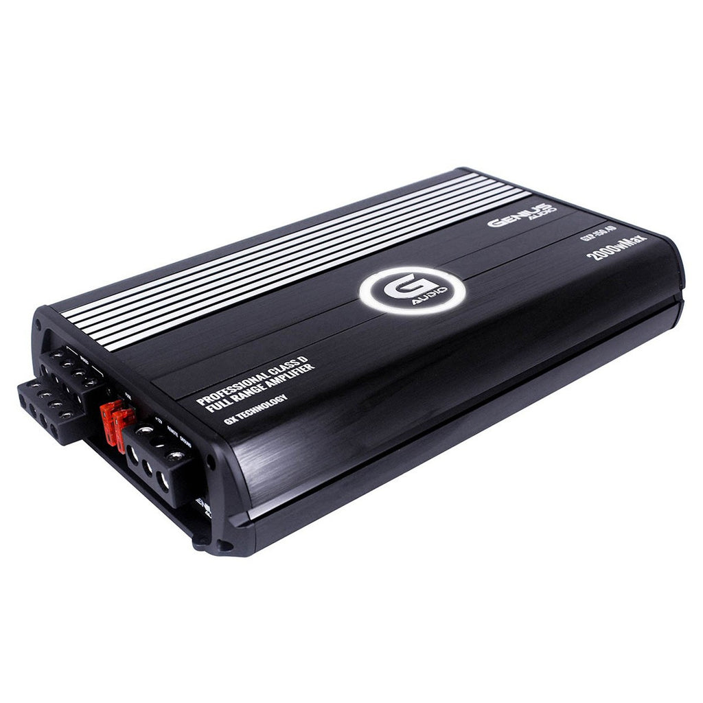 GXP SERIES 4-CHANNEL COMPACT DIGITAL AMPLIFIER 2000WMAX/150WRMS X 4CH STABLE 2 OHM STEREO