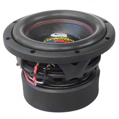 8" COMPETITION MINI SERIES SUBWOOFER 1000WMAX /500 WRMS DUAL COIL 4 OHM VOICE COIL ROUND COPPER WIRE