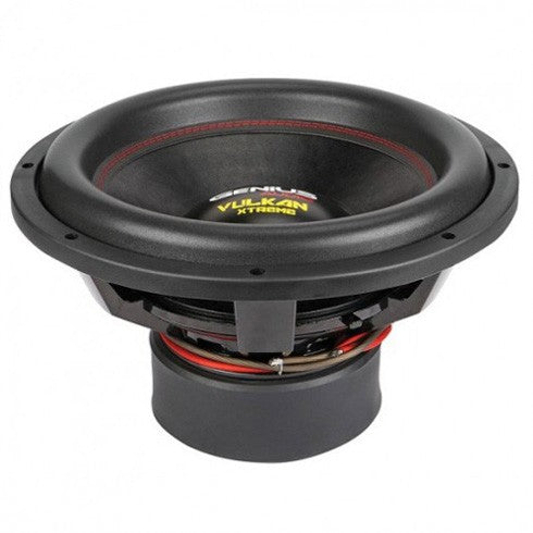 15" VULKAN SERIES SUBWOOFER 3000WMAX / 1500 WRMS DUAL COIL 4 OHM VOICE COIL ROUND COPPER WIRE