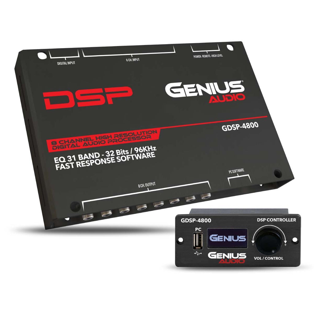 8-CHANNEL INTERACTIVE SIGNAL PROCESSOR W/ 31-BAND PARAMETRIC EQUALIZER