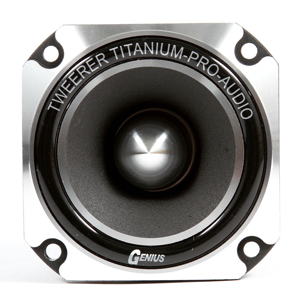 1" VOICE COIL 3" DIAMETER MOUNT ALUMINUM SUPER TWEETER W/ HIGH COMPRESSION TITANIUM DIAPHRAGM  300WMAX