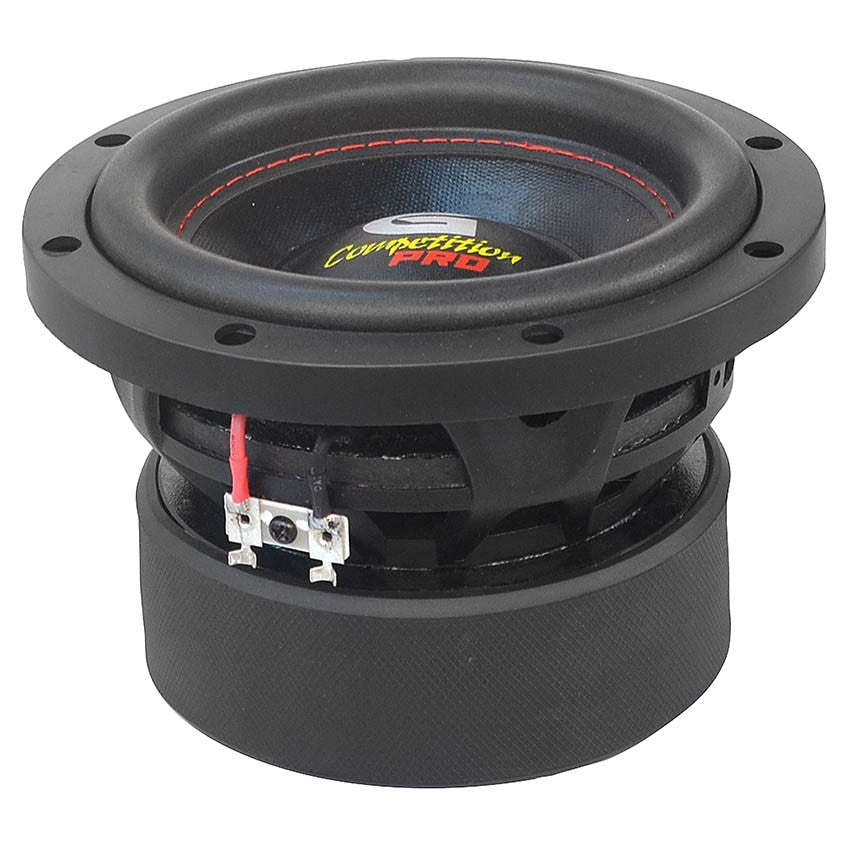 6.5" COMPETITION SERIES SUBWOOFER 500WMAX /250 WRMS DUAL COIL 4 OHM VOICE COIL ROUND COPPER WIRE