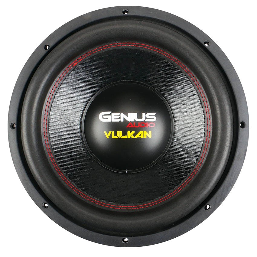 12" VULKAN SERIES SUBWOOFER 1000WMAX / 500 WRMS DUAL COIL 4 OHM VOICE COIL ROUND COPPER WIRE