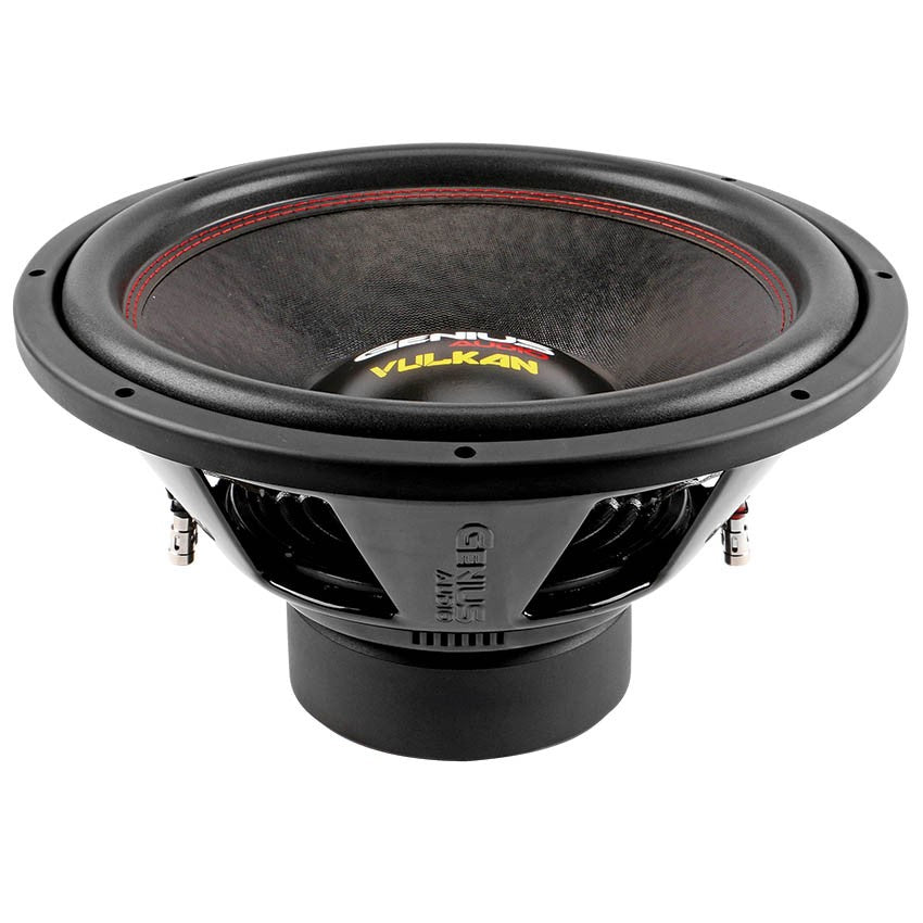 15" VULKAN SERIES SUBWOOFER 1000WMAX / 500 WRMS DUAL COIL 4 OHM VOICE COIL ROUND COPPER WIRE
