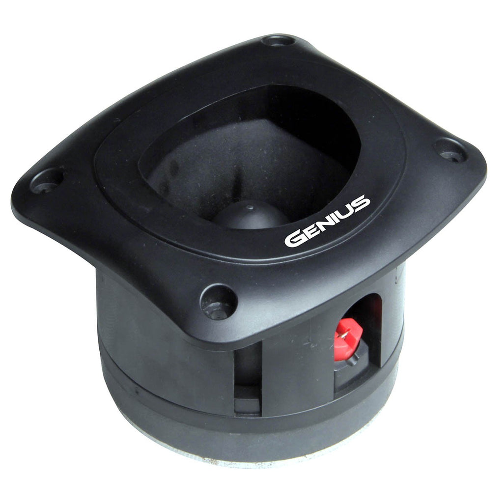 HIGH COMPRESSION 5'' DIAMETER MOUNT 1.8" VOICE COIL PLASTIC BLACK CASE PHENOLIC SUPER TWEETER 450WMAX