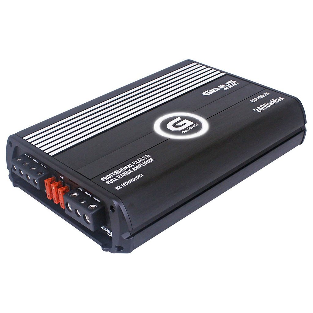 GXP SERIES 2-CHANNEL COMPACT DIGITAL AMPLIFIER 2400WMAX/450WRMS X 2CH STABLE 2 OHM STEREO